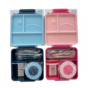 Cute School Supplies Thermos Lunch Box With Spoon and Fork Set Loncheras Leak-Proof Bento Box Snack Cutlery For Kids Kitchen