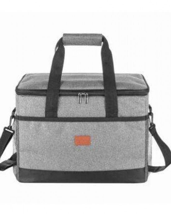 Polyester Insulated Tote Bag Portable Large Thermal Lunch Cooler Bag