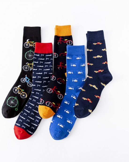 Newest Casual Colorful Socks Men Winter Wear Long Wholesale Funny Socks for Men