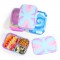 Custom Bpa Free Eco Friendly Food Storage Containers Snack Box School Lunchbox Children Kids Silicone Bento Lunch Box