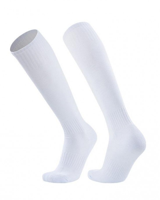 Sports Compression Socks for Running Cycling Plain Football Socks