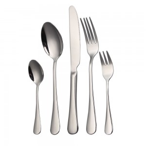 Fork Knife Set Hotel Stainless Steel Flatware Matte Modern Set Restaurant Stainless Steel Cutlery Fork Knife Set Silverware