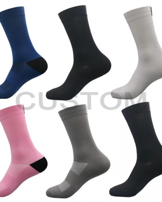 High Quality Custom Cycling Socks Breathable Crew Sports Socks