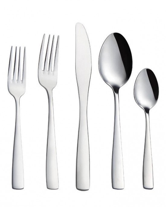 Wholesale Silver Stainless Steel Cutlery Set Spoon Fork and Knife Set Dishwasher Safe High Quality Flatware Set