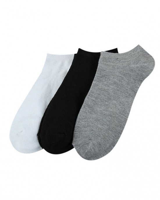 In Stock Good Cheap Soild Color Men Customized Short Ankle Socks