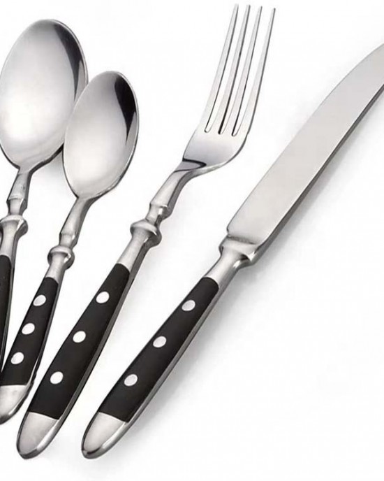 High Quality Germany Forged with Bakelite Handle Stainless Steel Flatware Spoon Fork Knife Tableware Set