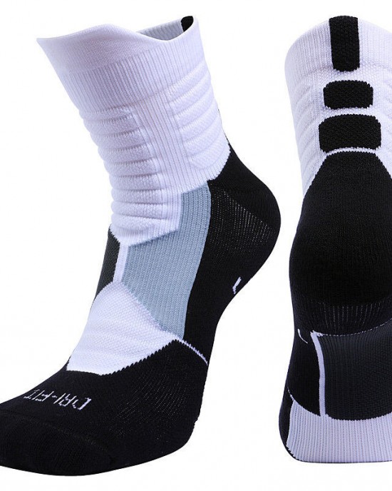 Custom Made Bottom Compression Socks Athletic Anti-slip Grip Football Socks Short Sports Soccer Socks